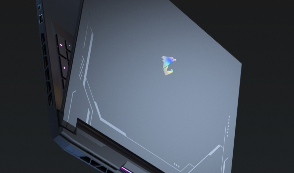 Técnica de fresado CNC Gigabyte AORUS 17X