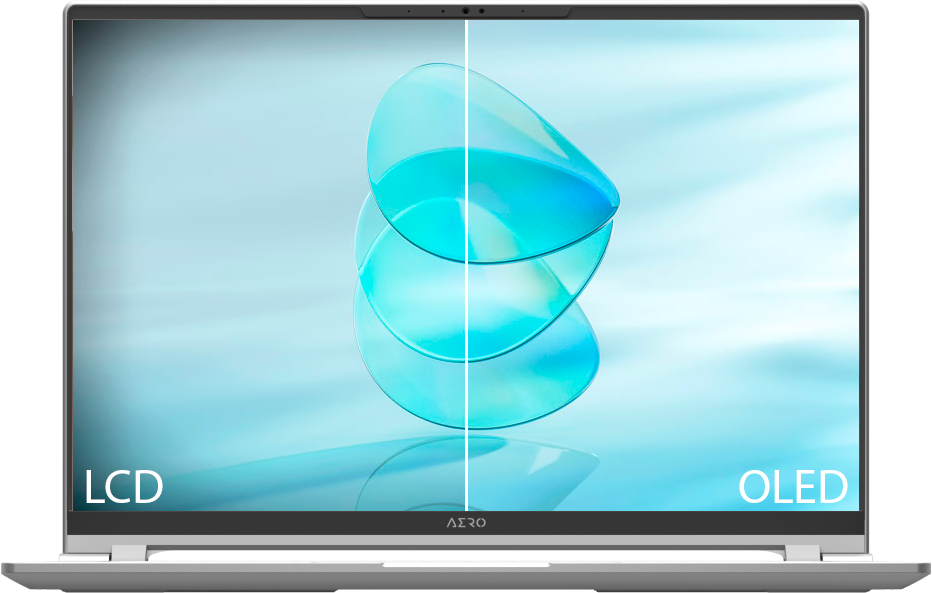 Calidad de imagen Gigabyte AERO 16 OLED Calidad de imagen Gigabyte AERO 16 OLED