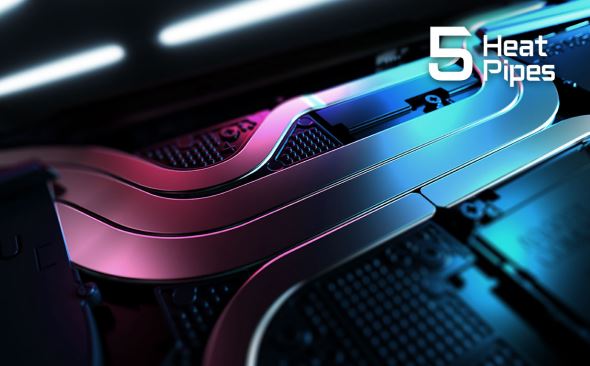Tubos de calor Gigabyte AORUS 15X