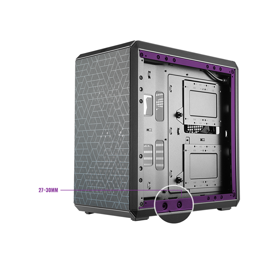 Q500L Espacio de Enrutamiento Limpio Q500L Espacio de Enrutamiento Limpio