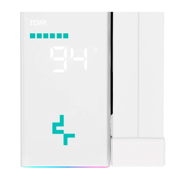 AK400 DIGITAL WH Pantalla de estado en tiempo real