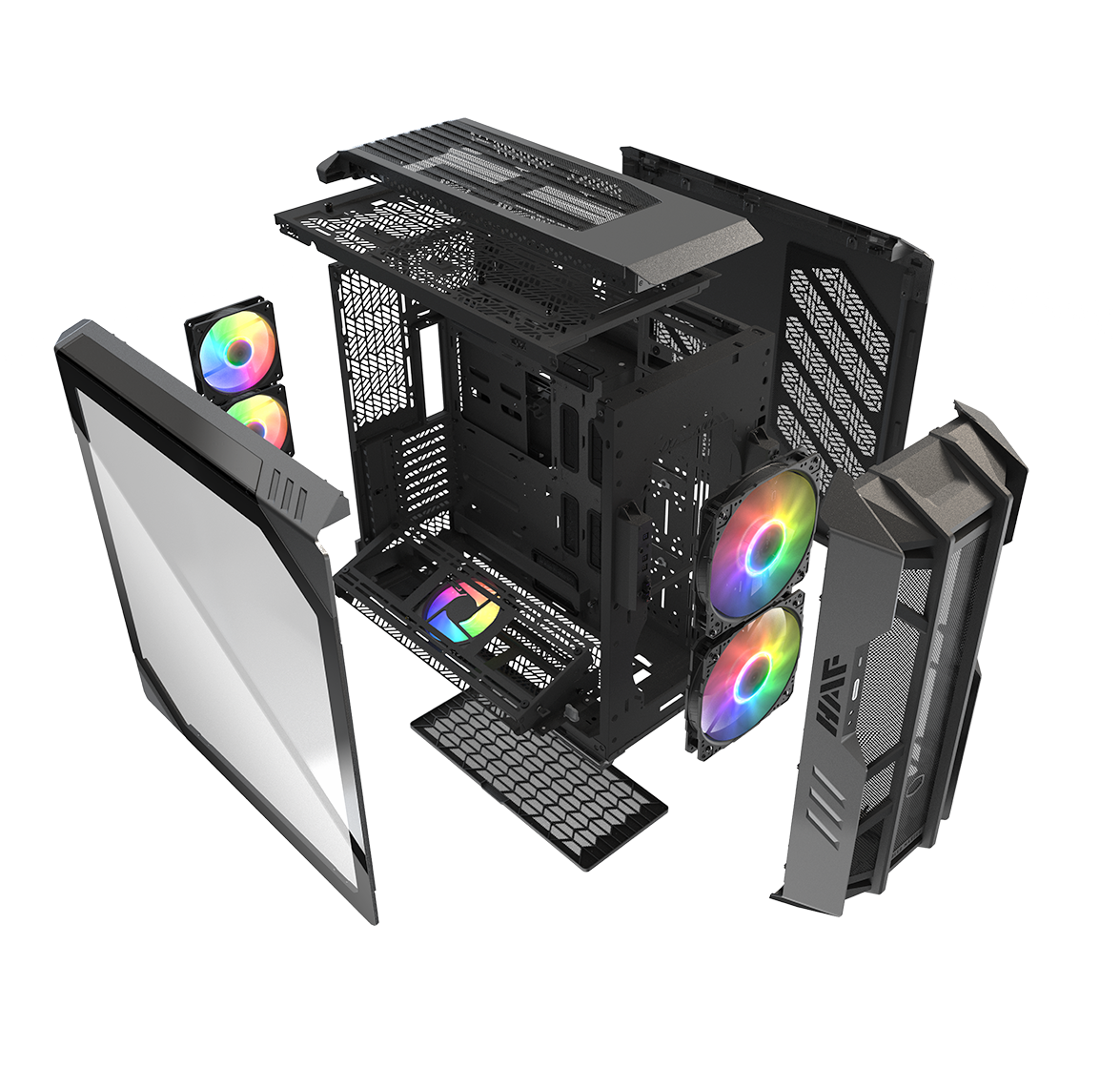 Disposición Multicámara CoolerMaster HAF700