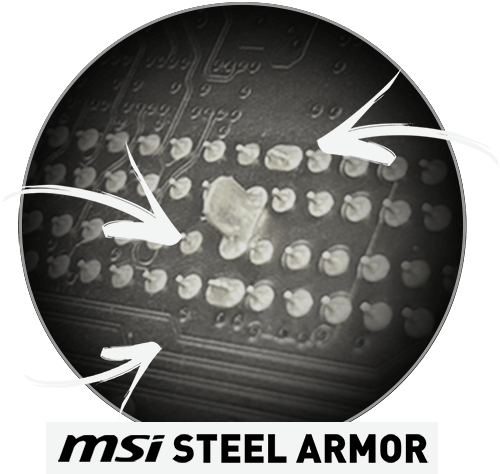 MSI Steel Armor MSI Steel Armor
