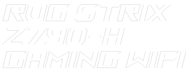 TEXTO ROG STRIX Z790-H