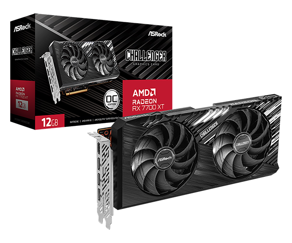 Tarjeta Grafica AMD Radeon RX 7600 XT CHALLENGER