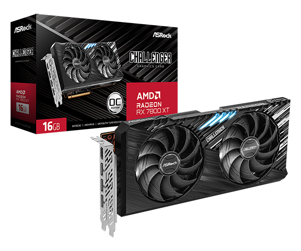 Tarjeta Grafica AMD Radeon RX 7800 XT CHALLENGER
