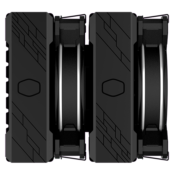 Cubierta superior de aluminio negro