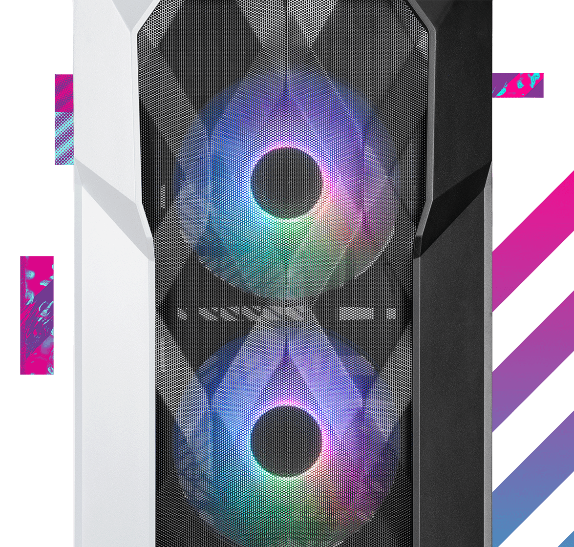 Malla del panel frontal caja CoolerMaster MasterBox TD500 Mesh V2