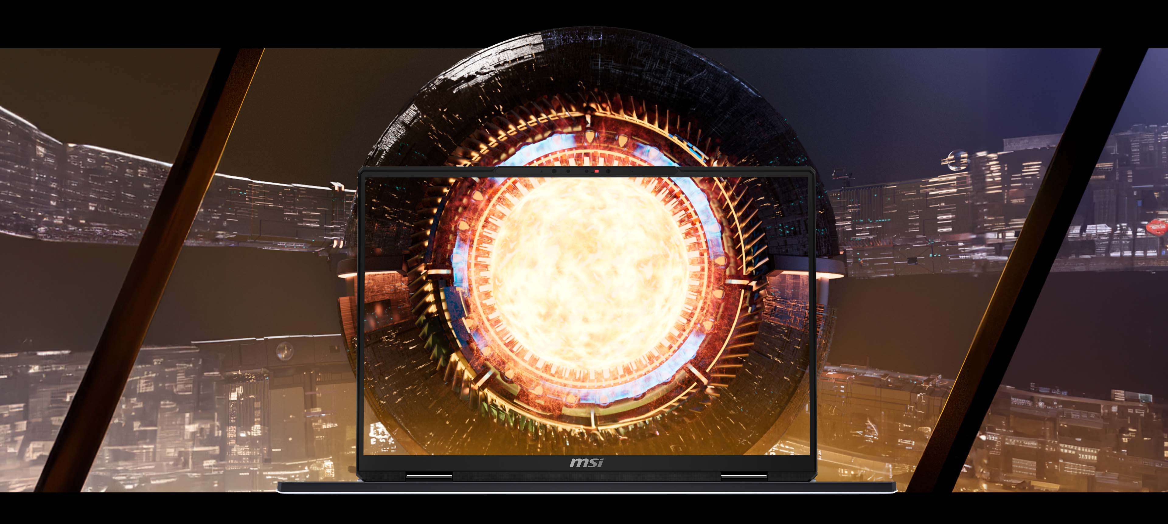 Teclado Steelseries retroiluminado RGB MSI Vector 16 HX A14V