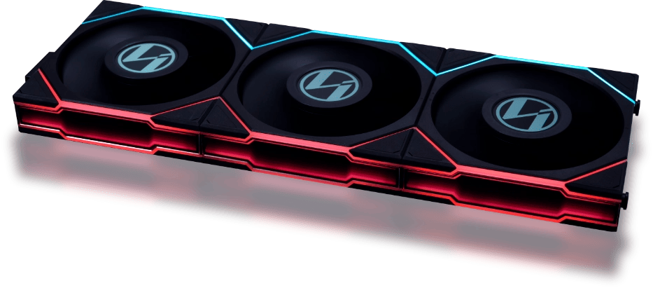 Iluminación RGB Ventilador Lian Li UNI FAN TL LCD