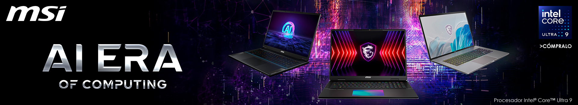 Portátiles MSI Ai Portátiles MSI Ai