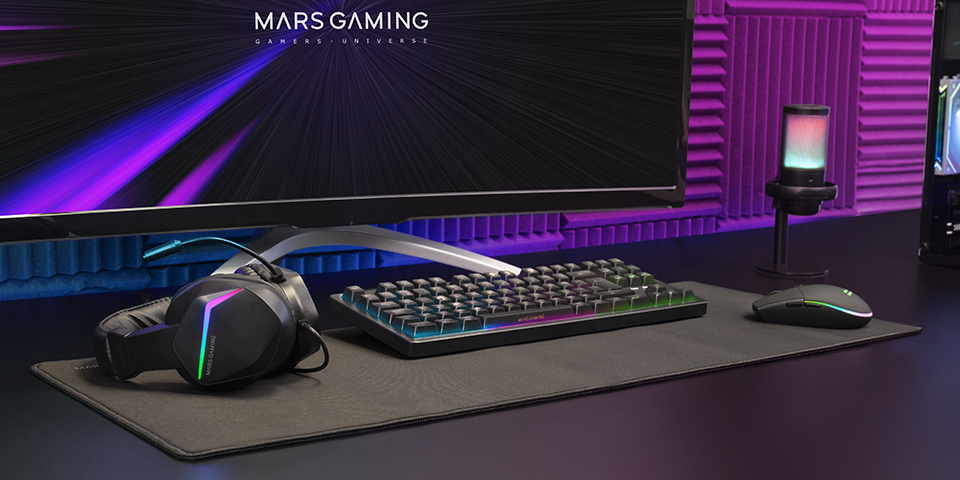 Combo todo en uno periféricos Mars Gaming