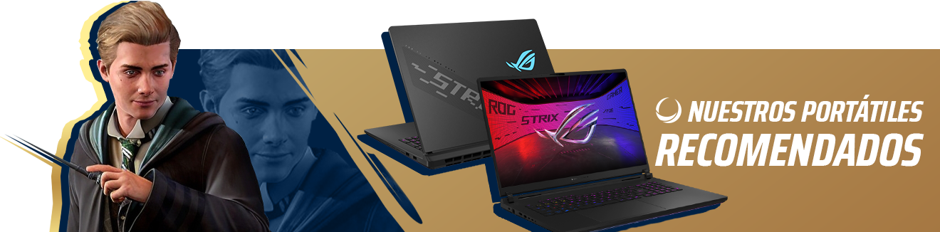 Portátiles gaming para jugar Hogwarts Legacy Portátiles gaming para jugar Hogwarts Legacy