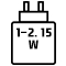 Cargador 0.025-2.15W