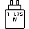Cargador 0.175-1.75W
