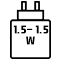Cargador 1.5W
