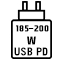 Cargador 185-200W