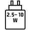 Cargador 2.5-10W