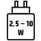 Cargador 2.5-10W