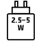 Cargador 2.5-5W