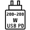 Cargador 200W