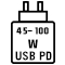 Cargador 45-100W