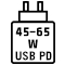 Cargador 45-65W