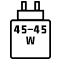 Cargador 45W Sin DP
