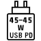 Cargador 45W Con DP