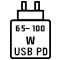 Cargador 65-100W