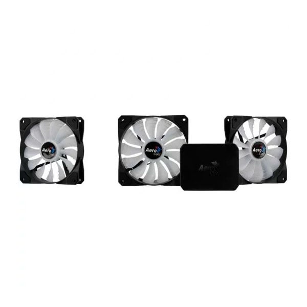 Aerocool Project 7 KIT 3 fan RGB  controller  Ventiladores