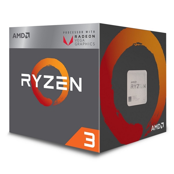 AMD Ryzen 3 2200G 37 GHz Vega  Procesador