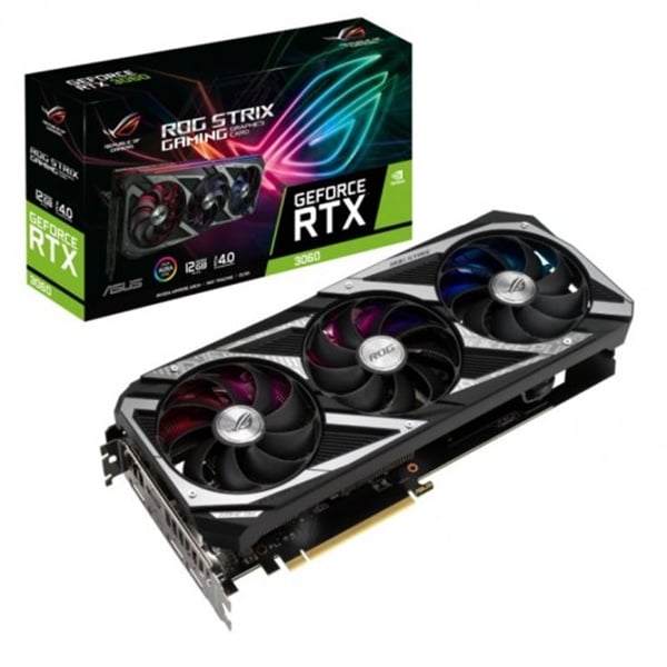 Asus ROG Strix GeForce RTX3060 12GB GDDR6 LHR  Gráfica