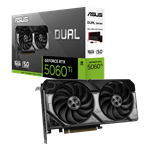 Asus GeForce RTX 5060 Ti Dual 16GB GDDR7 DLSS4 | Tarjeta Gráfica Nvidia
