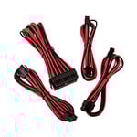 Bitfenix KIT Alchemy 62P8P24P rojo  negro  Cable moding