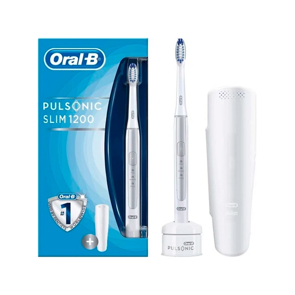 Braun OralB Pulsonic Slim 1200  Cepillo Eléctrico Blanco