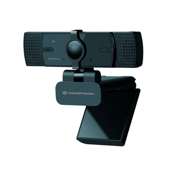 Conceptronic AMDIS07B  4K con Doble Micrófono  Webcam
