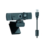 Conceptronic AMDIS07B  4K con Doble Micrófono  Webcam