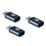 Conceptronic USBC a Micro USB Pack x3  Adaptador