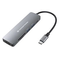 Conceptronic HUB 6 en 1 HDMI USBC Lector SD  Adaptador