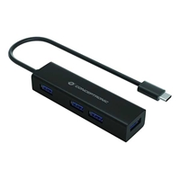 Conceptronic HUB 4 Puertos USB-C USB 3.0 - Adaptador