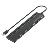 Conceptronic HUB 7 Puertos USB 20 Alimentado  Adaptador