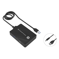 Conceptronic 4 Puertos USB 90cm  Adaptador