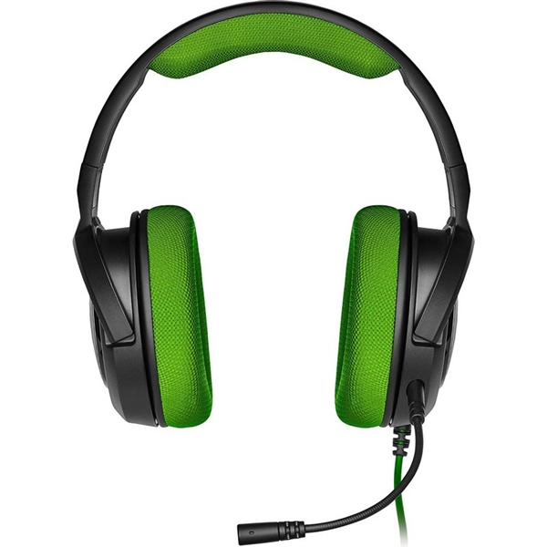 Corsair HS35 stereo verde  Auriculares