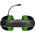 Corsair HS35 stereo verde  Auriculares