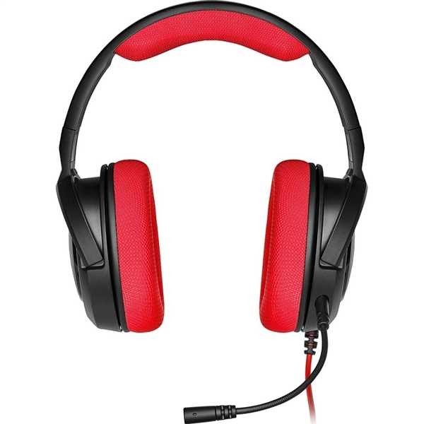 Corsair HS35 stereo rojo  Auriculares