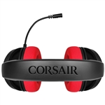 Corsair HS35 stereo rojo  Auriculares