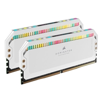 Corsair Dominator Platinum RGB 32GB2X16GB 5600Mhz Blanca   DDR5