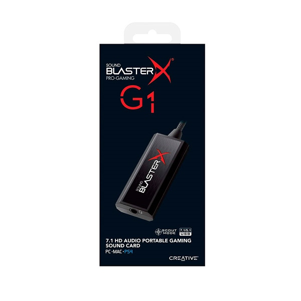 Creative Sound Blaster X G1 USB Tarjeta de sonido