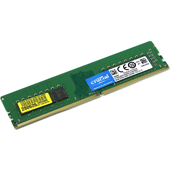 Crucial DDR4 2400MHz 8GB DIMM  Memoria RAM